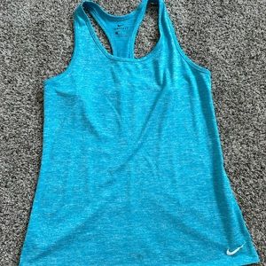 Nike Blue Dri-Fit Tank Top